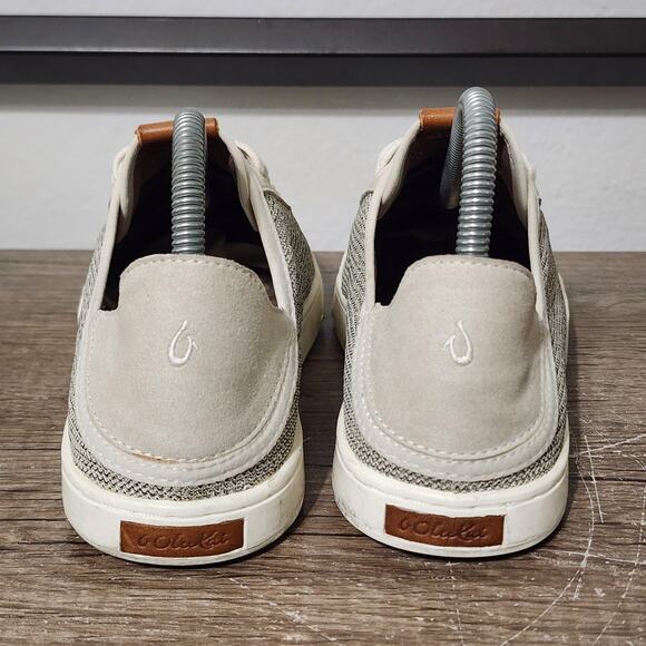 OluKai Pehuea Li Women's Casual Comfort Shoes Sneakers Size 9 Gray - Picture 4 of 9